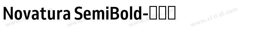 Novatura SemiBold字体转换 Novatura SemiBold字体转换